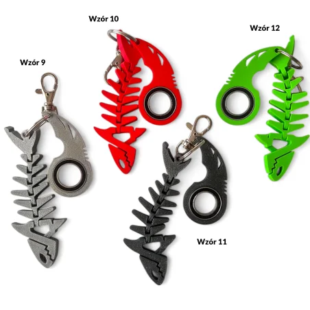 Zestaw Brelok do kluczy rekinek + keyrambit