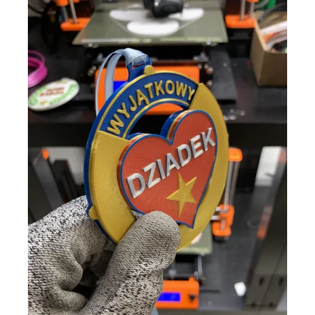 Rotating Medal/Magnet for Grandparents' Day