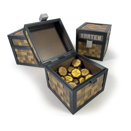 XL Box with Name in Minecraft Style ECO