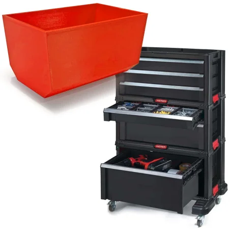 Keter Tool Chest L Crayon Holder for Your Tool Box