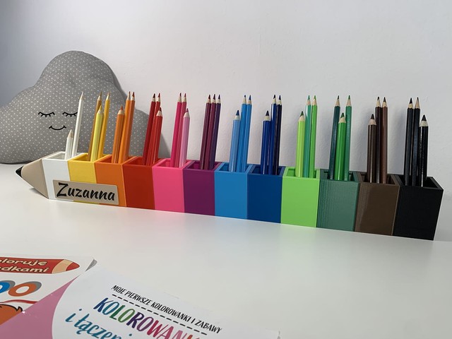 Sorter na kredki Montessori - zdjęcie 3