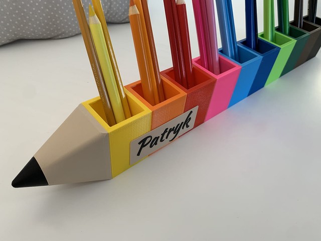Sorter na kredki Montessori - zdjęcie 4