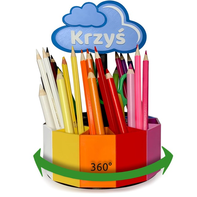 Sorter obrotowy na kredki – zdjęcie 3