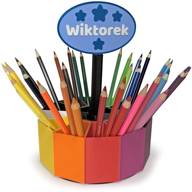 Obrotowy sorter na kredki XL – zdjęcie 3