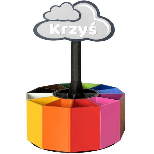 Obrotowy sorter na kredki XL – zdjęcie 9