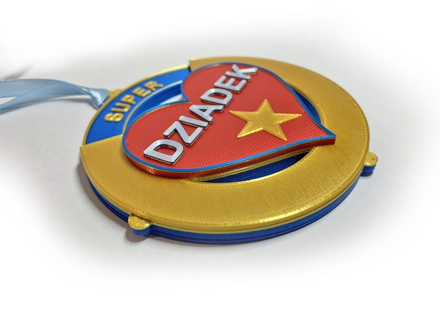 Medal/magnes obrotowy Dzień Babci Dziadka – zdjęcie 6