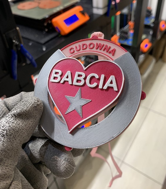 Medal/magnes obrotowy Dzień Babci Dziadka – zdjęcie 5