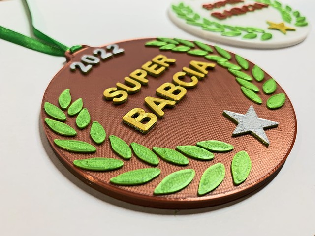 Medal/magnes Laur na Dzień Babci – zdjęcie 5