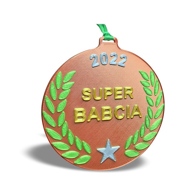 Medal/magnes Laur na Dzień Babci – zdjęcie 3