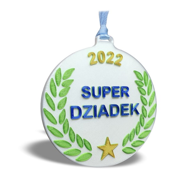 Medal/magnes Laur na Dzień Dziadka – zdjęcie 2