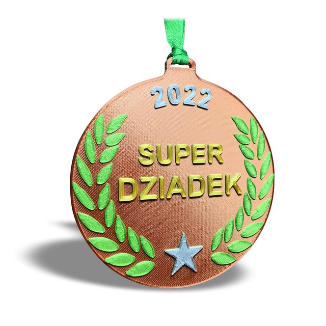Medal/magnes Laur na Dzień Dziadka – zdjęcie 3