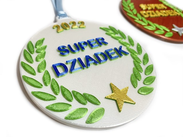 Medal/magnes Laur na Dzień Dziadka – zdjęcie 5