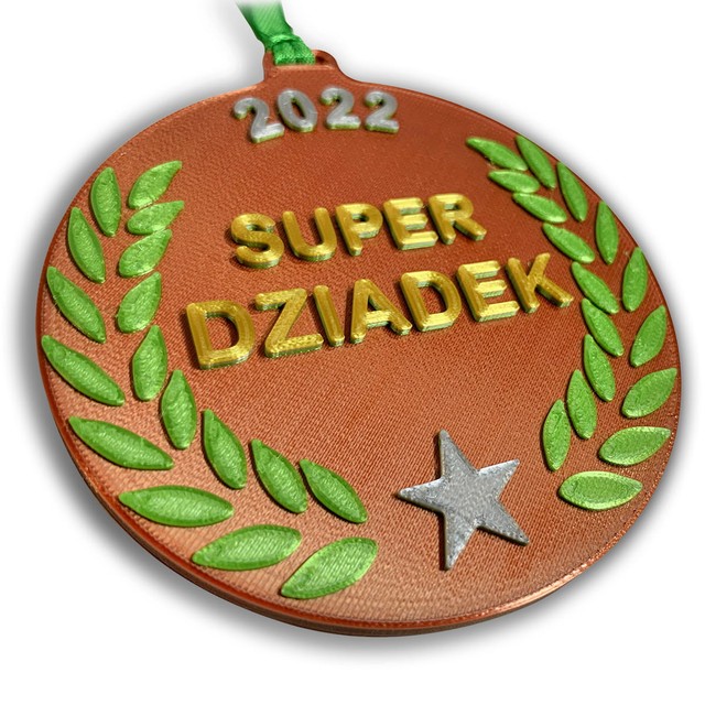 Medal/magnes Laur na Dzień Dziadka – zdjęcie 4