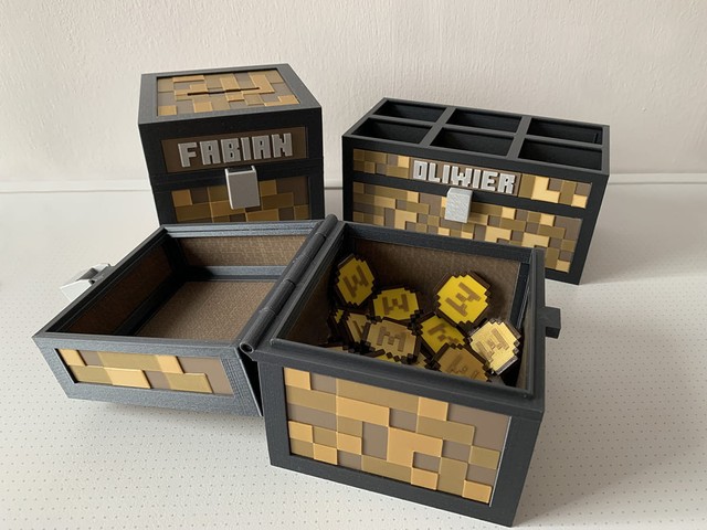 Organizer na kredki w stylu Minecraft – zdjęcie 5
