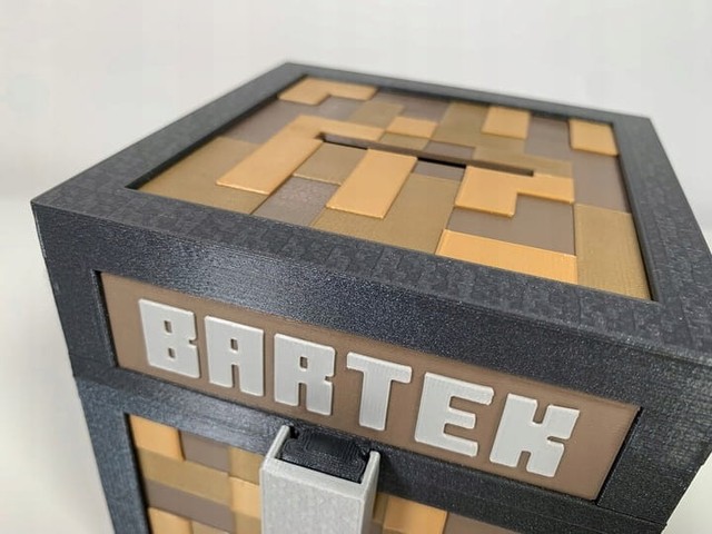 Outlet Skarbonka w stylu Minecraft box – zdjęcie 9
