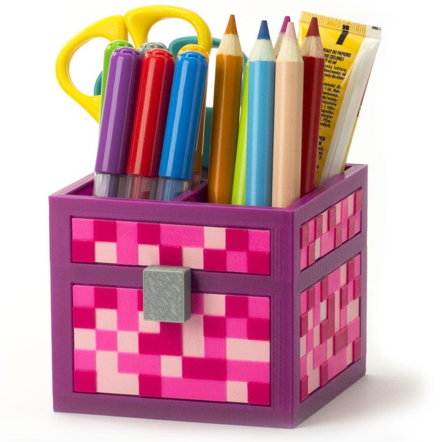Organizer biurko w stylu Minecraft – zdjęcie 4