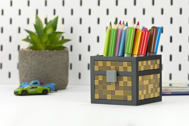 Organizer M na biurko w stylu Minecraft EKO – zdjęcie 6