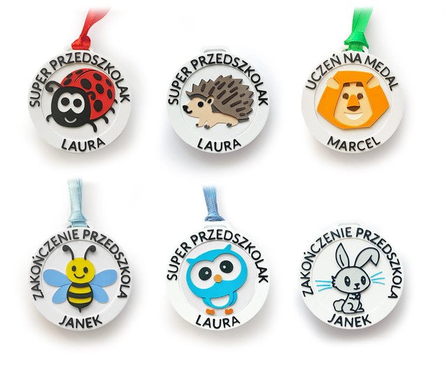 Medal 3D PASOWANIE NA PRZEDSZKOLAKA – zdjęcie 6