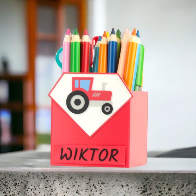 Organizer na kredki Changer M wzory – zdjęcie 3