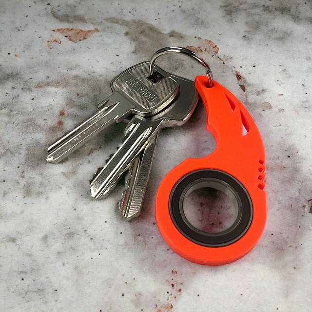 Keyrambit brelok do kluczy wzory spinner – zdjęcie 2