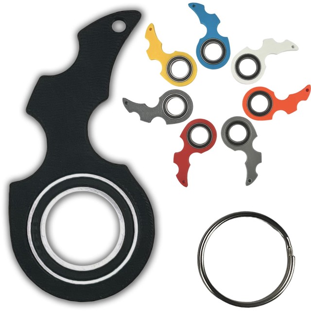 Keyrambit brelok do kluczy wzory spinner – zdjęcie 6