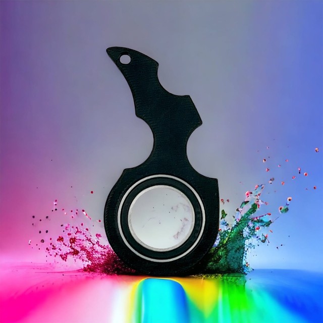 Keyrambit brelok do kluczy wzory spinner – zdjęcie 5