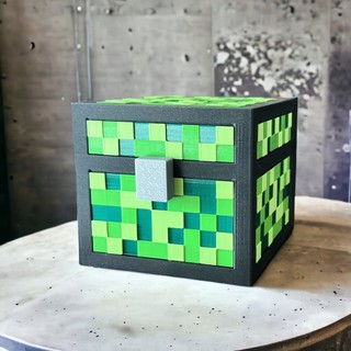 Skarbonka dla dzieci w stylu Minecraft