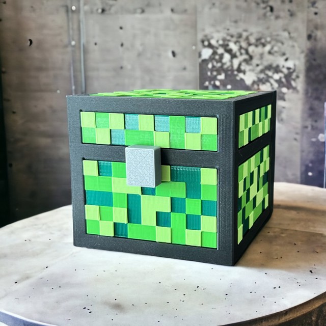 Skarbonka dla dzieci w stylu Minecraft