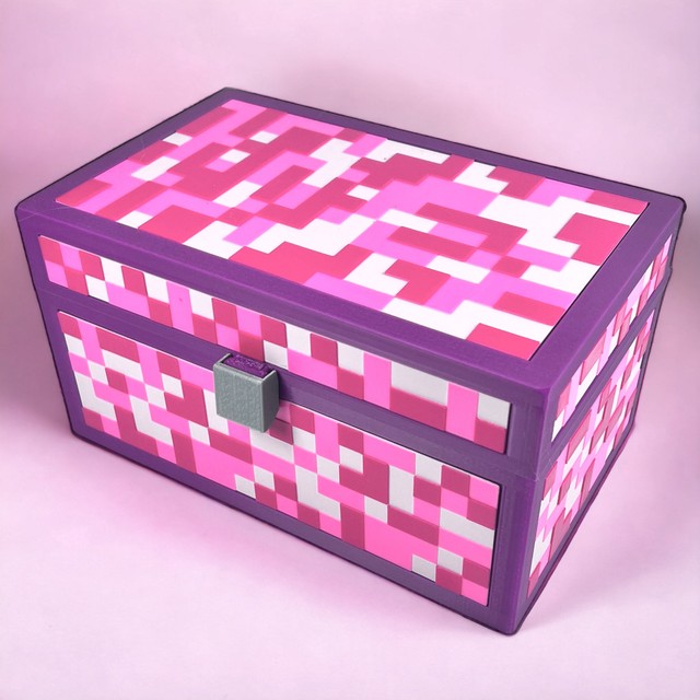 Skrzynia pudełko w stylu Minecraft – zdjęcie 2