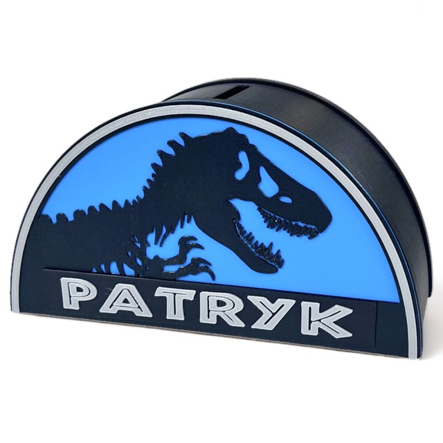 Skarbonka dla dziecka w stylu Jurassic