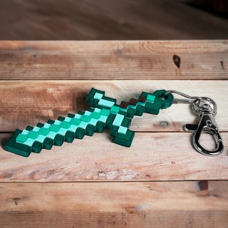 Brelok do kluczy Miecz Diamond Pixele 3D