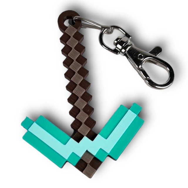Brelok do kluczy dla dziecka Kilof Diamond Pixele – zdjęcie 4