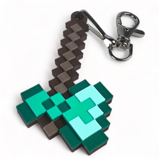 Brelok do kluczy dla dzieci 3D Siekierka Diamond Pixele