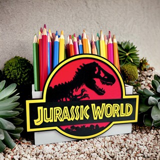 Organizer na biurko w stylu Jurassic