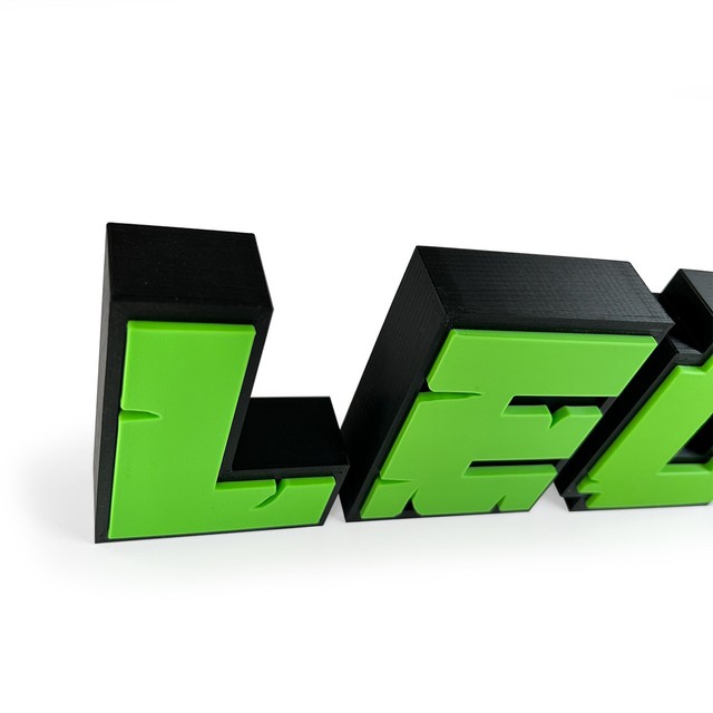 Literki stojące XL w stylu Minecraft – zdjęcie 7