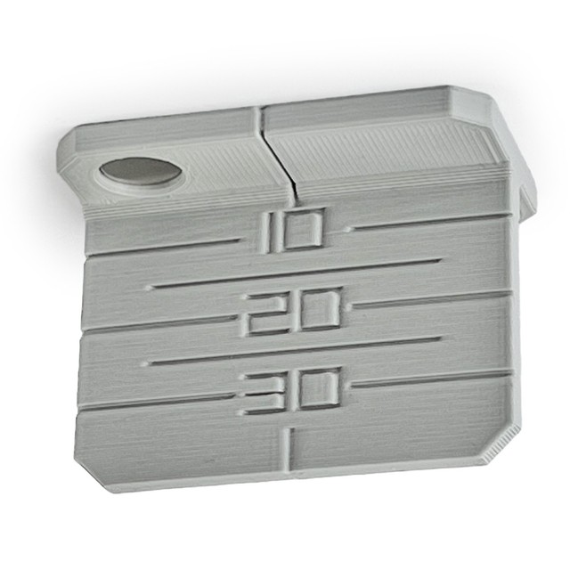 Znacznik na magnes do poziomowania profili aluminiowych CD60 płyt G-K laser – zdjęcie 2