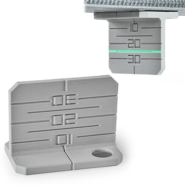 Znacznik na magnes do poziomowania profili aluminiowych CD60 płyt G-K laser – zdjęcie 3