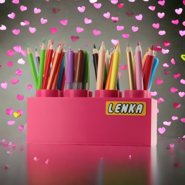Organizer na kredki klocek – zdjęcie 2