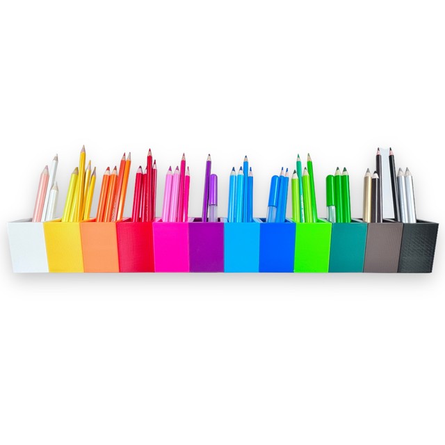 Montessori crayon sorter