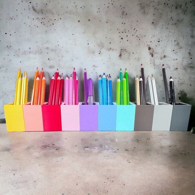 Sorter na kredki pastel Montessori – zdjęcie 5