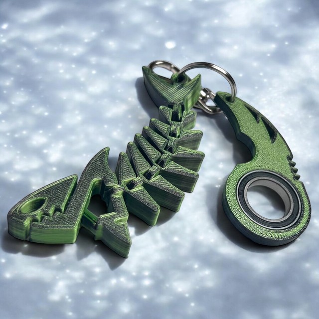 Zestaw Brelok do kluczy rekinek + keyrambit – zdjęcie 2