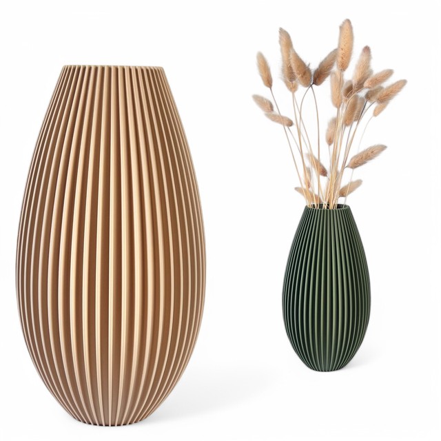 Wazon ryflowany 20 cm – zdjęcie 2