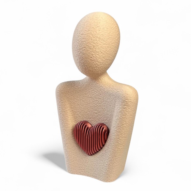 Figurka dekoracyjna z sercem – zdjęcie 4