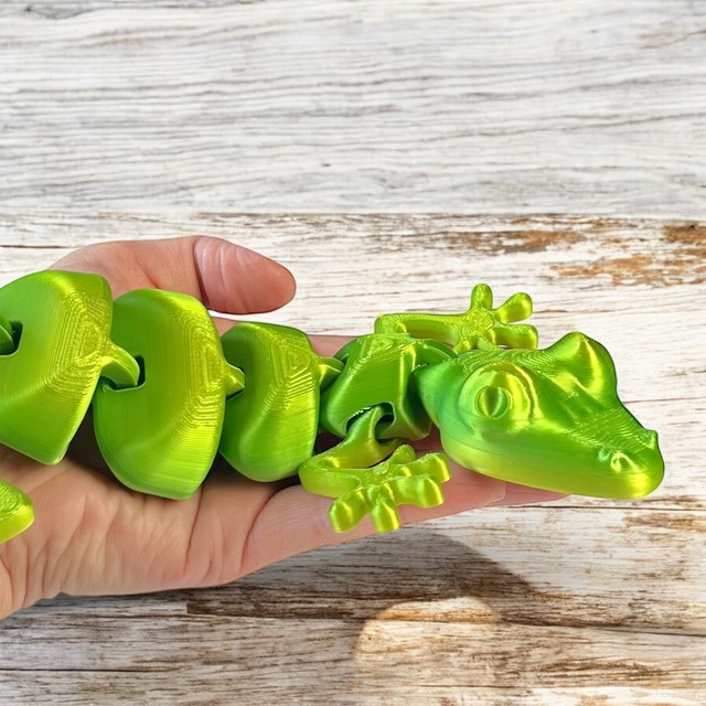 Figurka dekoracyjna jaszczurka 40cm – zdjęcie 3