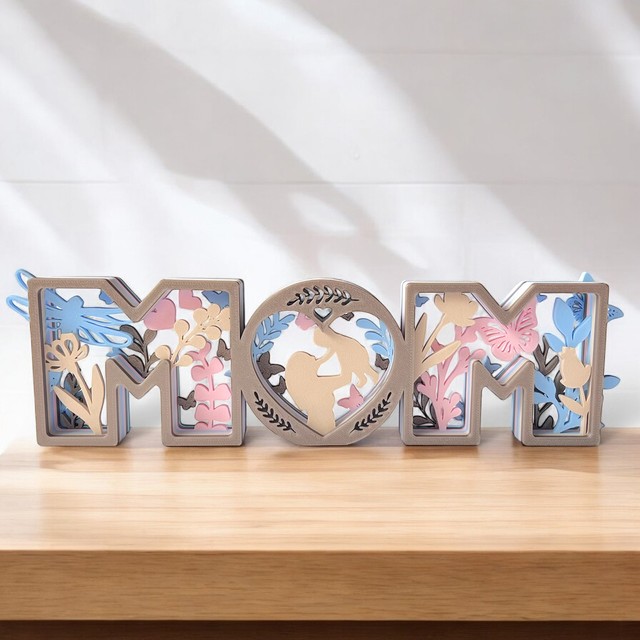 Napis figurka dekoracyjna MOM – zdjęcie 2