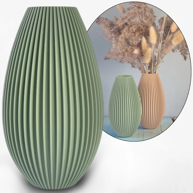 Wazon ryflowany 15 cm – zdjęcie 5