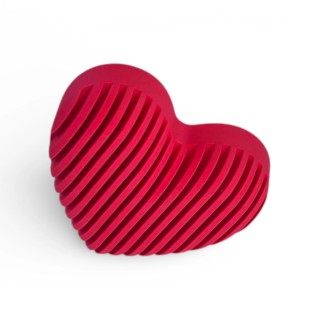 Red Standing Heart Figurine