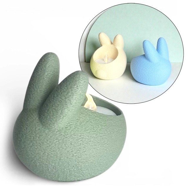 Świecznik tealight królik – zdjęcie 9