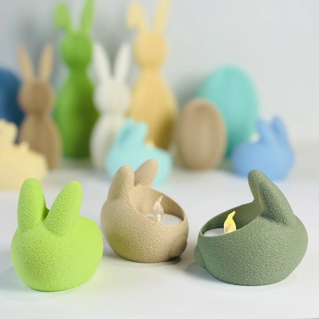 Świecznik tealight królik – zdjęcie 4