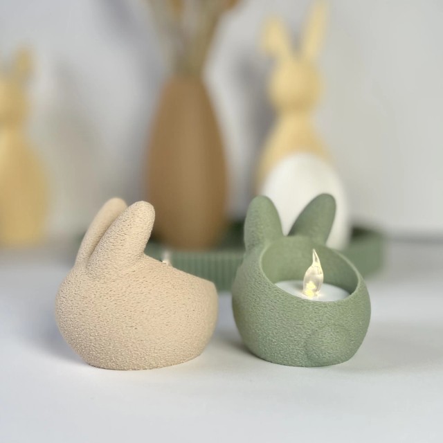 Świecznik tealight królik – zdjęcie 6